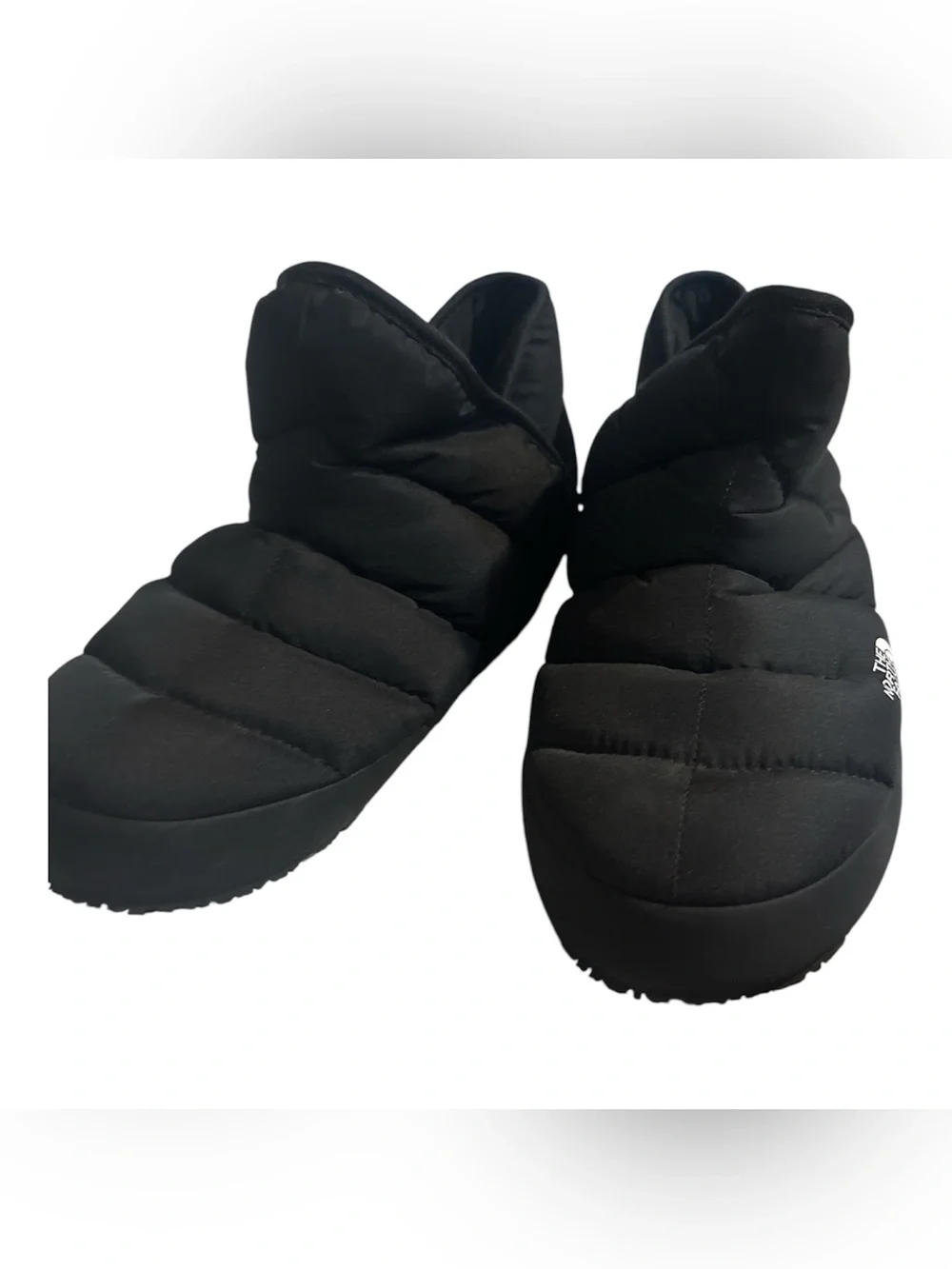 The North Face Black Thermoball Quilted Slip-On Bootie